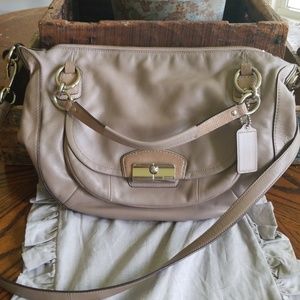 Coach Kristin Satchel with matching Coach Wallet
